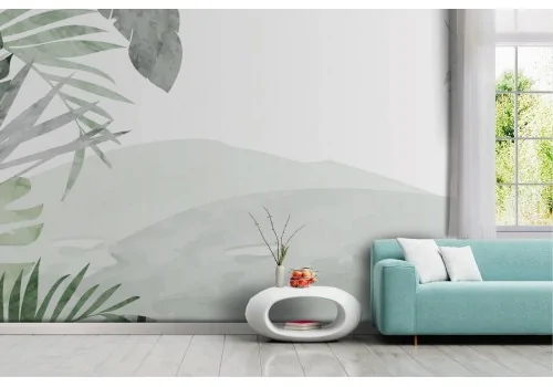 Tropical Leaves Wallpaper-0135