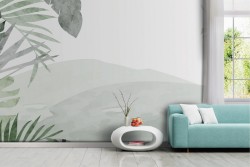 Carta da Parati Foglie Tropicale Natura