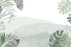 Wallpaper Design and Styles Flora and Fauna Tropical Leaves Nature