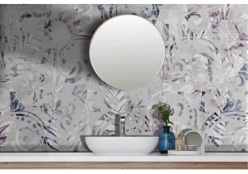 Carta da Parati foglie stilizzate-0139 2