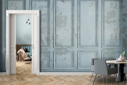 Carta da Parati boiserie vintage carta da zucchero-0147