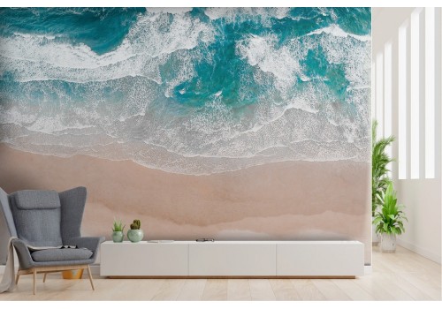 Wallpaper landscape beach with sea