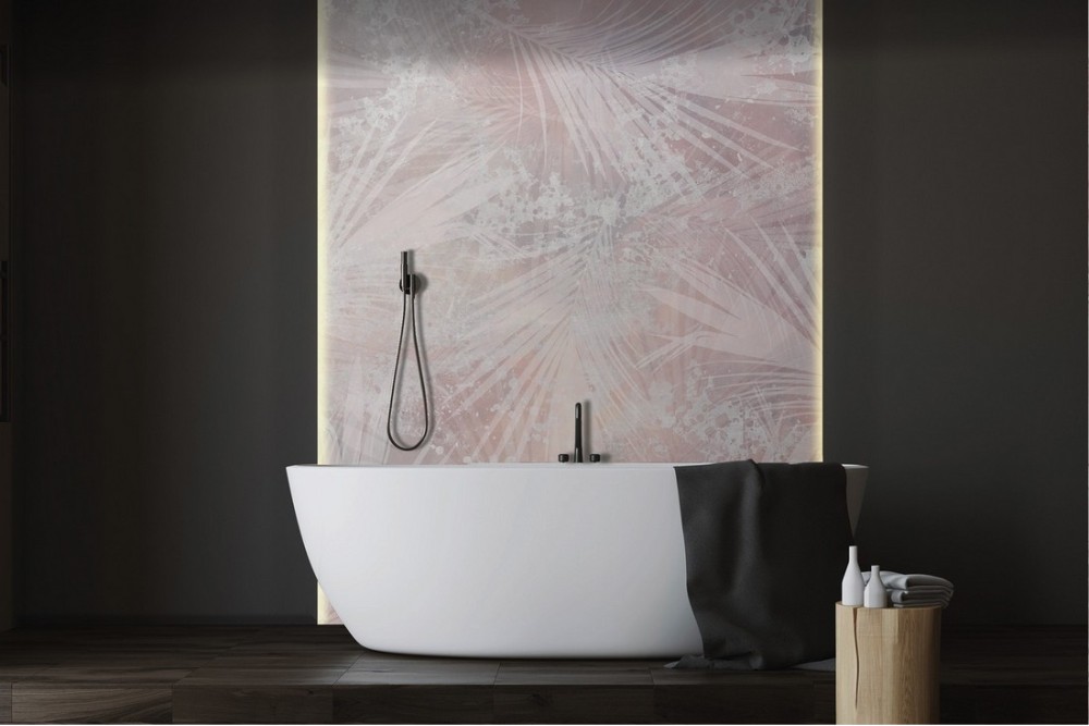 Carta Da Parati Foglie Tropicali 300x210 Cm – Fotomurale In TNT, Decorazione Murale Moderna