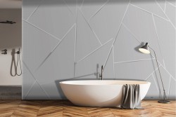 Geometric decoration wallpaper modern stripes-0154