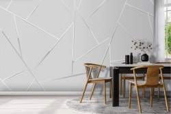 Geometric decoration wallpaper modern stripes-0154