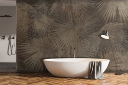 Carta da Parati foglie tropicali-0164