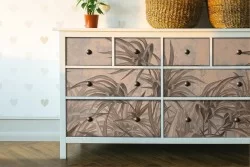 Vintage Tropical Nature Leaves Wallpaper