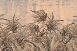 Carta da Parati Design e Stili Flora e Fauna Vintage Tropicale Natura Foglie