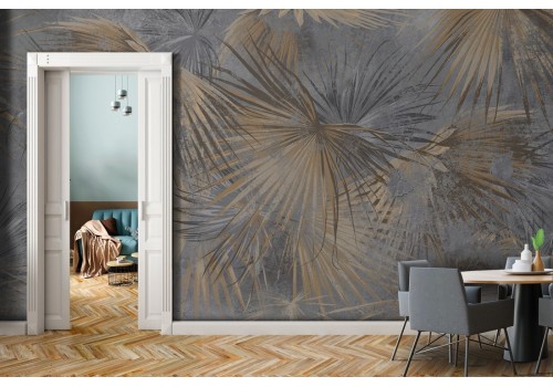 Tropical Leaves Wallpaper-0175