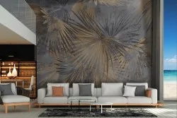 Carta da Parati Foglie Natura Tropicale