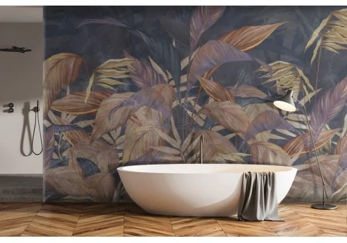 Vintage Leaves Wallpaper-0176