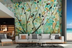 Wallpaper Trees Leaves Nature