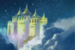 Carta da Parati Bambini Fantasy Paesaggi