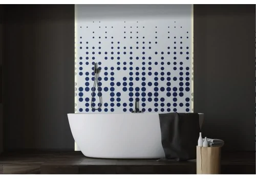 Modern Polka Dot Wallpaper Decoration-0193 2