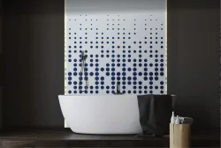 Modern Polka Dot Wallpaper Decoration-0193
