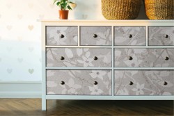 Vintage Nature Flowers Wallpaper