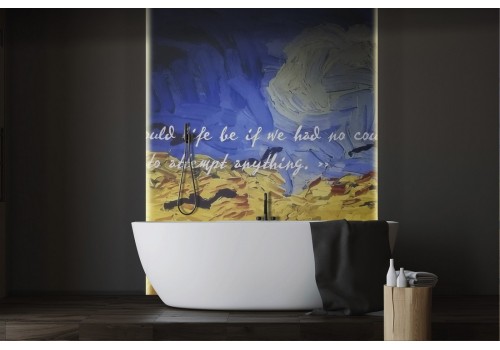 Artistic nature painted phrase wallpaper-0197 2