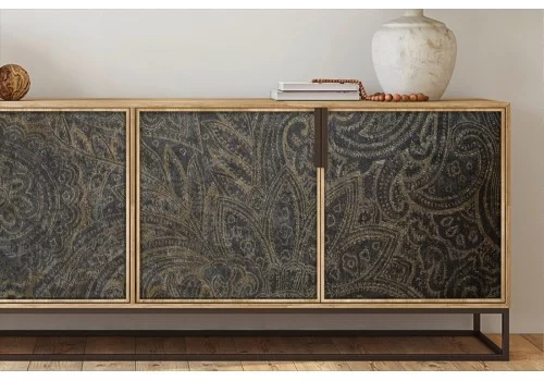 Carta da Parati Fiori Vintage Foglie 2