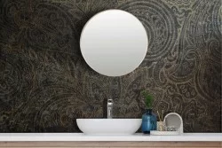 Carta da Parati Fiori Vintage Foglie