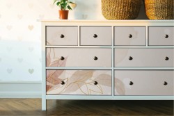 Carta da Parati Foglie Natura Stilizzata