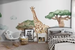 Carta da Parati animali giungla bambini-0220