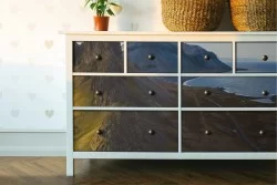 Mountain Beach and Sea Wallpaper