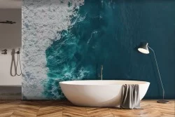 Ocean wave landscape nature wallpaper-0246