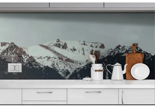 Mountain Snow Nature Landscape Wallpaper-0248