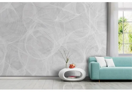 Abstract Grey Wallpaper Decoration-0251