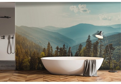 Forest Mountains Nature Wallpaper-0253