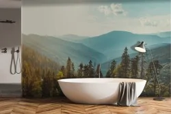 Forest Mountains Nature Wallpaper-0253