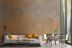 Carta da Parati superficie ferro ruggine