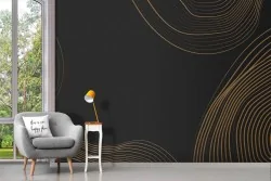 Abstract Wallpaper Stripes and Waves