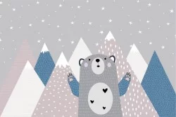 Children's Wallpaper Animals Birds Landscapes