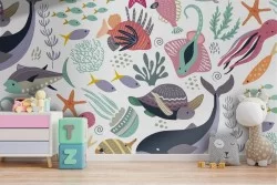 Carta da Parati Animali uccelli