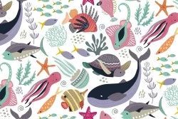 Carta da Parati Bambini Animali uccelli