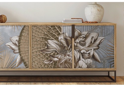 Tropical Vintage Wallpaper Decoration-0282