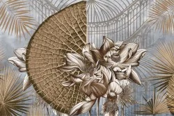 Wallpaper Design and Styles Flora and Fauna Surfaces and 3D Textures Vintage Flowers