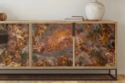 3D Vintage Religious Painted Wallpaper-0284