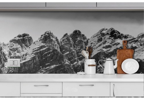 Snowy Mountain Landscape Nature Wallpaper-0288 2