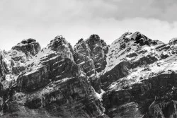 Carta da Parati Paesaggi e Natura Montagna Neve