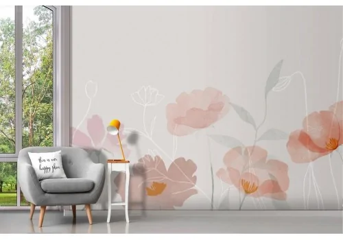 Wallpaper Paintings and Watercolors Flowers Nature
