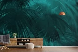 Tropical Nature Leaves Wallpaper