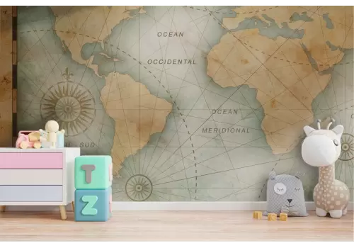 Wallpaper world map ancient map