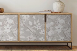 Carta da Parati fiori bianchi natura raffinata-0299