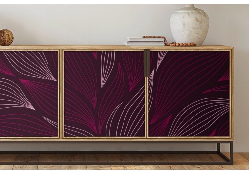 Carta da Parati petali fiore rosso design moderno-0304