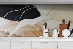 Carta da Parati decorazione astratta natura-0310