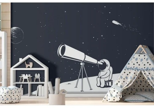 Astronaut Space Wallpaper for Kids-0311