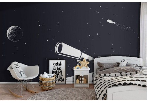 Astronaut Space Kids Wallpaper-0311 2