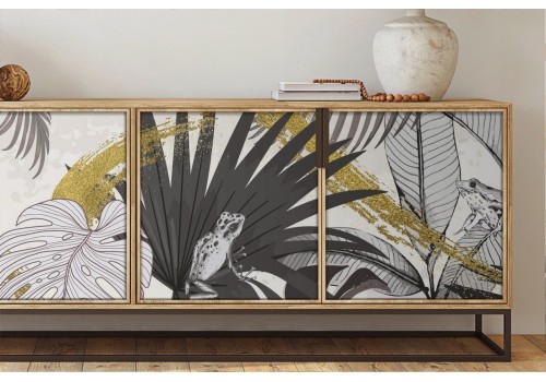 Tropical Leaves Nature Design Luxury Wallpaper-0313